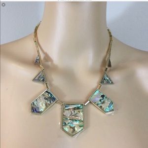 House of Harlow 1960 Abalone Classic necklace